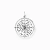 Women THOMAS SABO Pendants|Pendants-Pendant amulet elements of nature silver