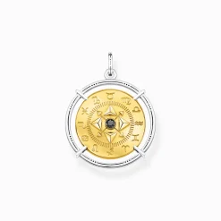 Women THOMAS SABO Pendants|Pendants-Pendant amulet elements of nature gold
