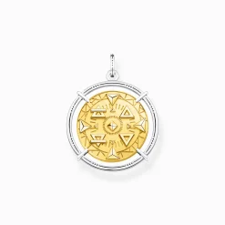 Women THOMAS SABO Pendants|Pendants-Pendant amulet elements of nature gold