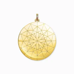 Women THOMAS SABO Pendants|18-Carat Gold-Plating - 925 Silver-Pendant amulet magical lucky symbols