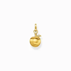 Women THOMAS SABO Pendants|18-Carat Gold-Plating - 925 Silver-Pendant apple gold
