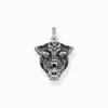 Women THOMAS SABO Pendants|Pendants-Pendant Black Cat