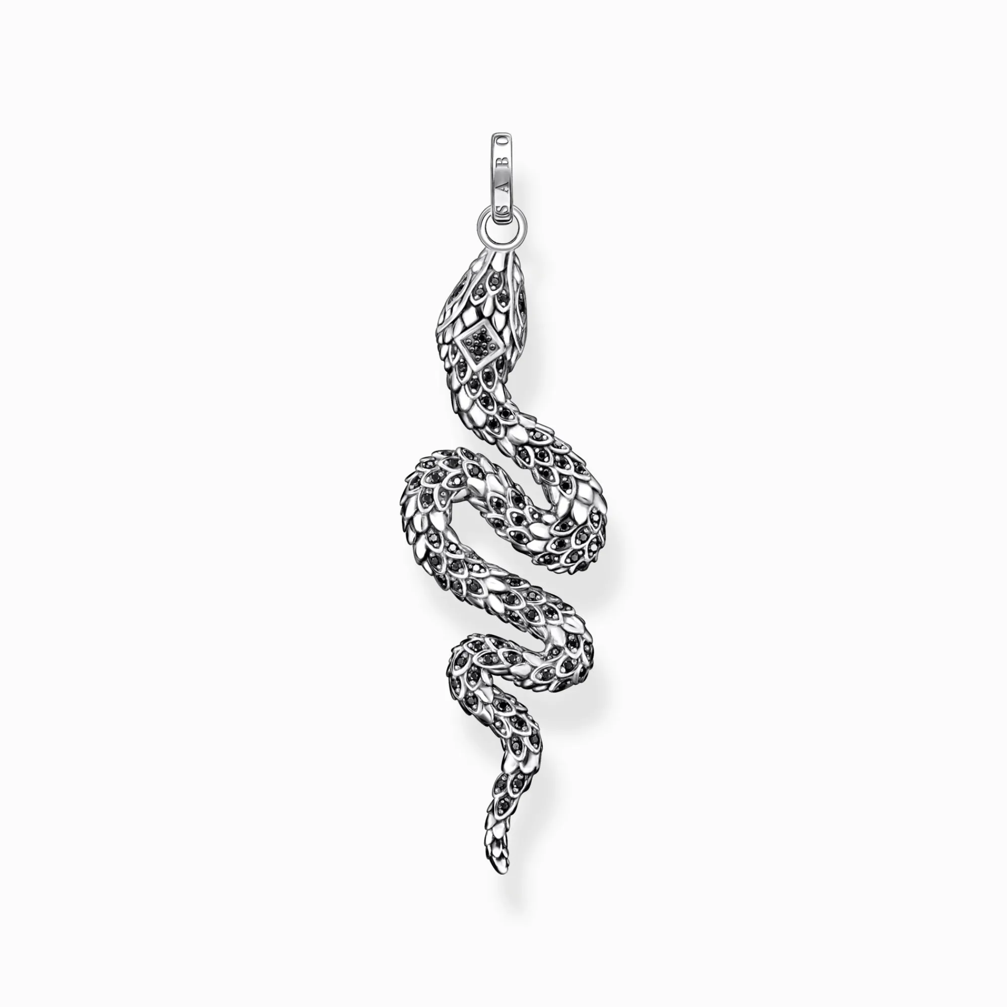 Women THOMAS SABO Pendants|Pendants-Pendant blackened snake