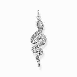 Women THOMAS SABO Pendants|Pendants-Pendant blackened snake