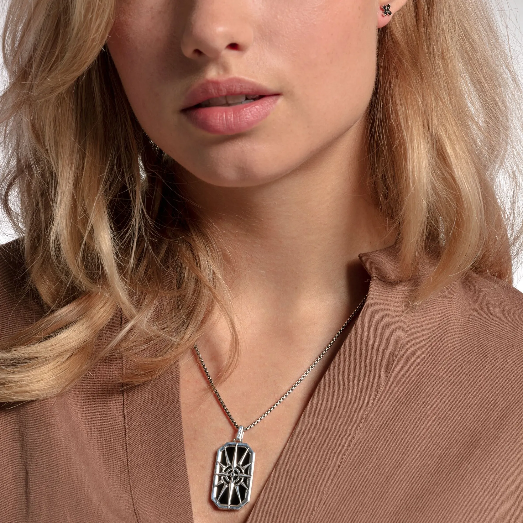Women THOMAS SABO Pendants|Pendants-Pendant compass star black