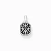 Women THOMAS SABO Pendants|Pendants-Pendant compass star black