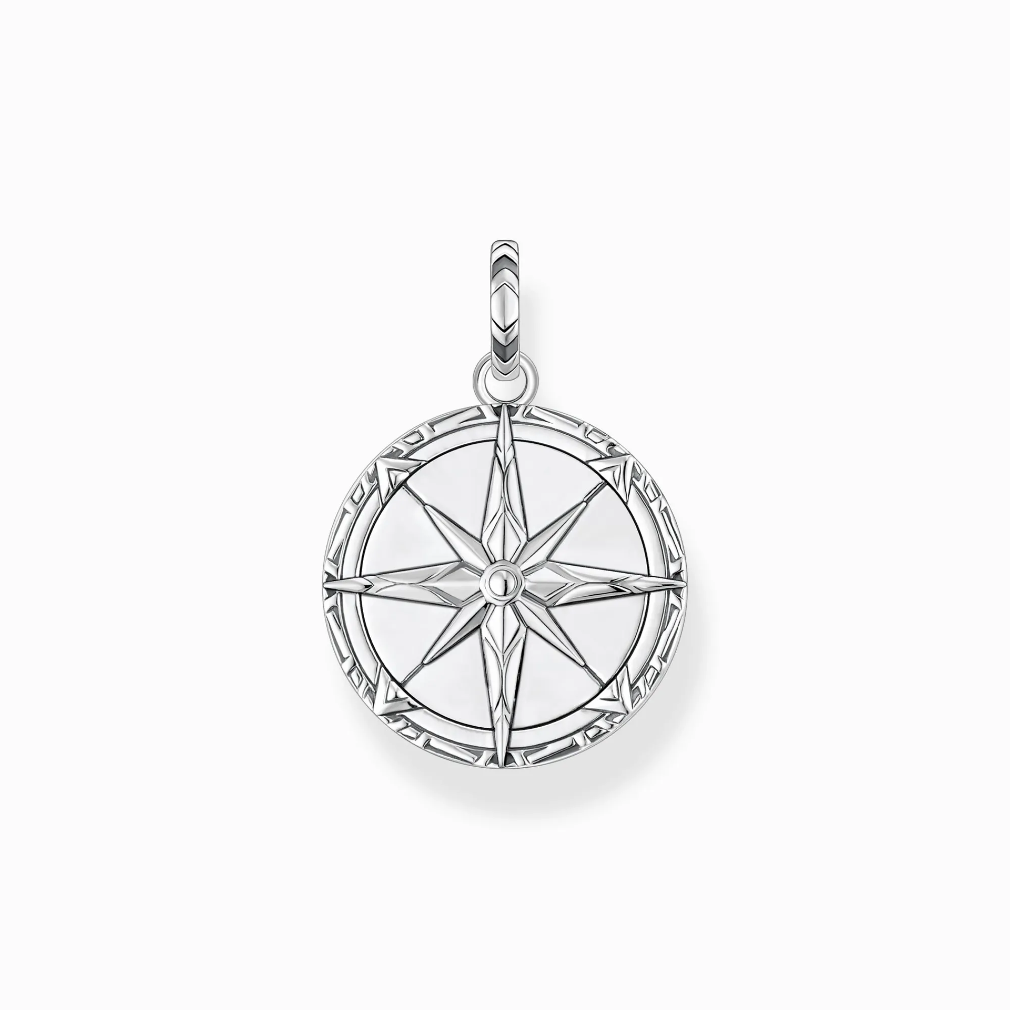 Women THOMAS SABO Pendants|Pendants-Pendant compass tiger‘s eye