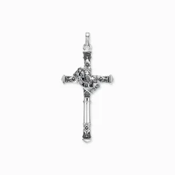 Women THOMAS SABO Pendants|Pendants-Pendant cross and crown