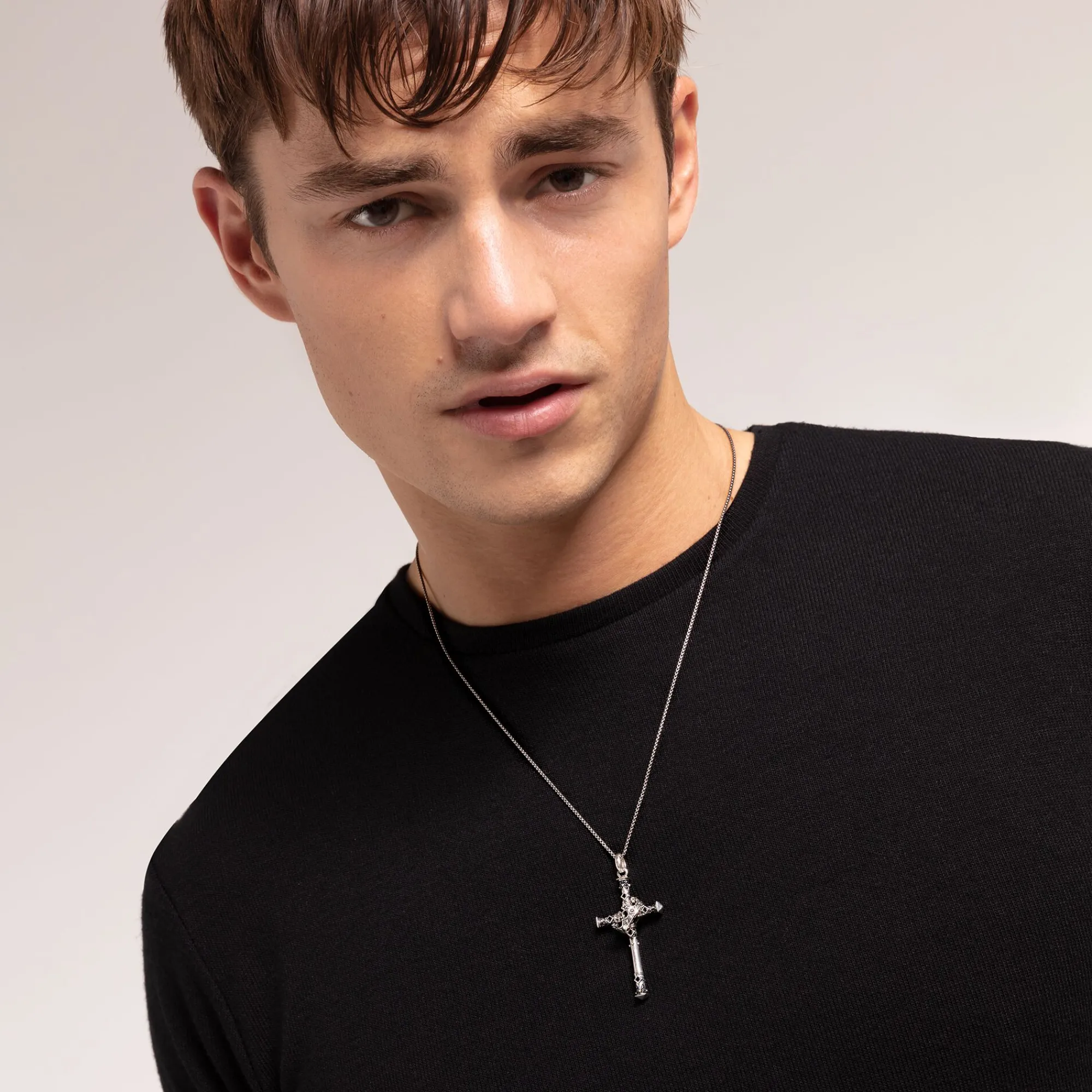 Women THOMAS SABO Pendants|Pendants-Pendant cross and crown