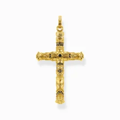 Women THOMAS SABO Pendants|Pendants-Pendant cross gold