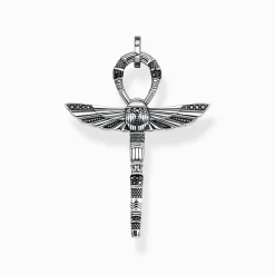 Women THOMAS SABO Pendants|Pendants-Pendant cross of life ankh with scarab