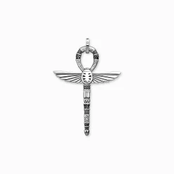 Women THOMAS SABO Pendants|Pendants-Pendant cross of life ankh with scarab