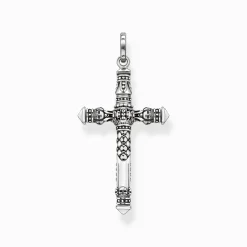 Women THOMAS SABO Pendants|Pendants-Pendant cross silver