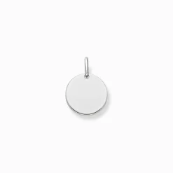 Women THOMAS SABO Pendants-Pendant disc small silver