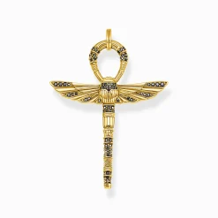 Women THOMAS SABO Pendants|Pendants-Pendant egyptian cross of life gold