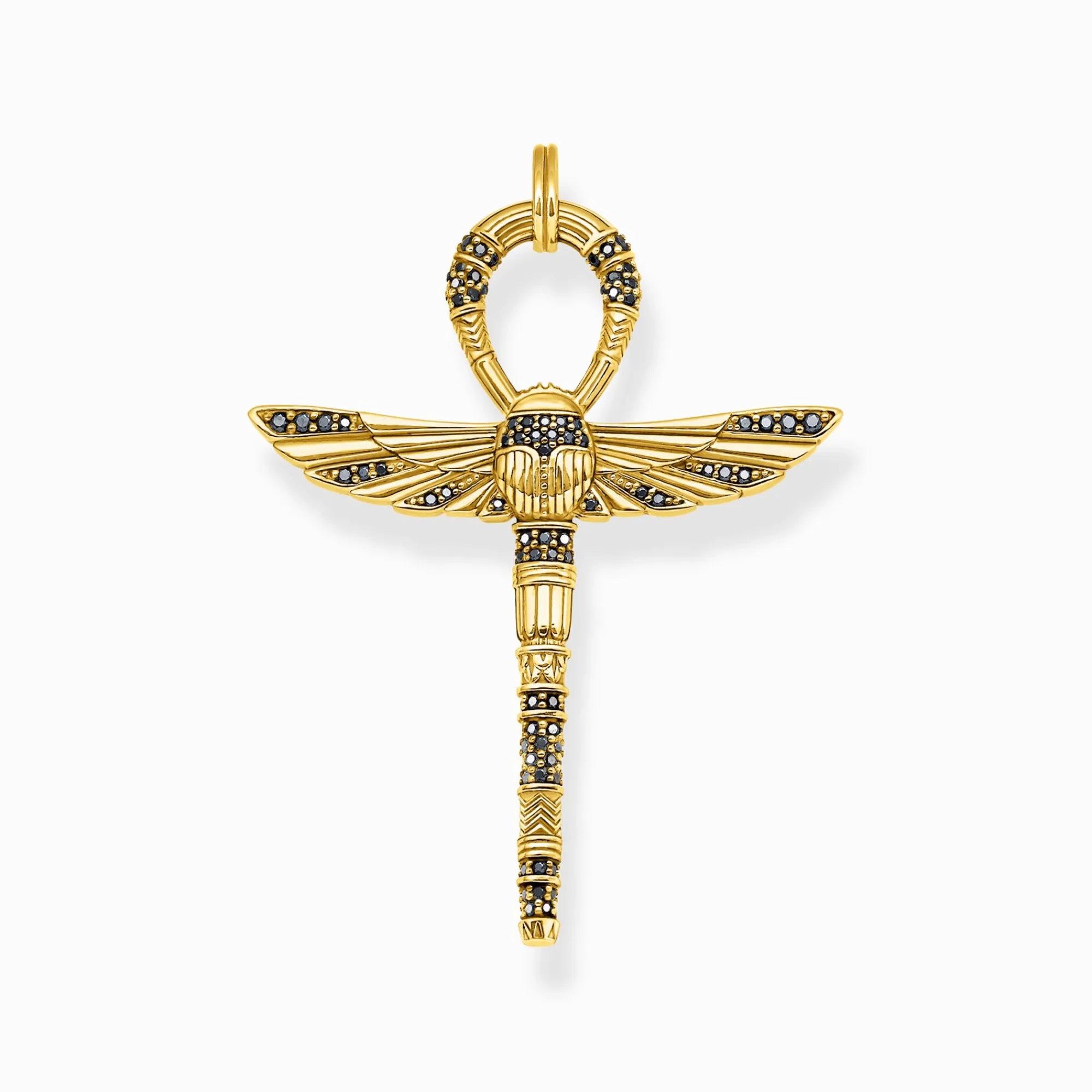 Women THOMAS SABO Pendants|Pendants-Pendant egyptian cross of life gold