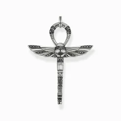 Women THOMAS SABO Pendants|Pendants-Pendant egyptian cross of life silver