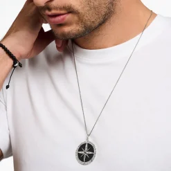 Women THOMAS SABO Pendants|Pendants-Pendant Elements of Nature silver