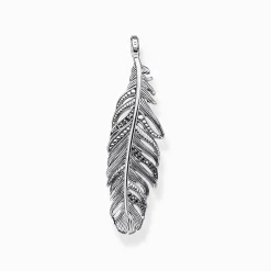 Women THOMAS SABO Pendants|Pendants-Pendant feather