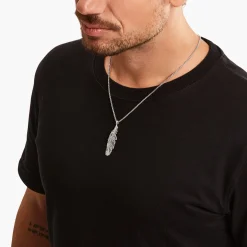 Women THOMAS SABO Pendants|Pendants-Pendant feather