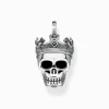 Women THOMAS SABO Pendants|Pendants-Pendant skull crown