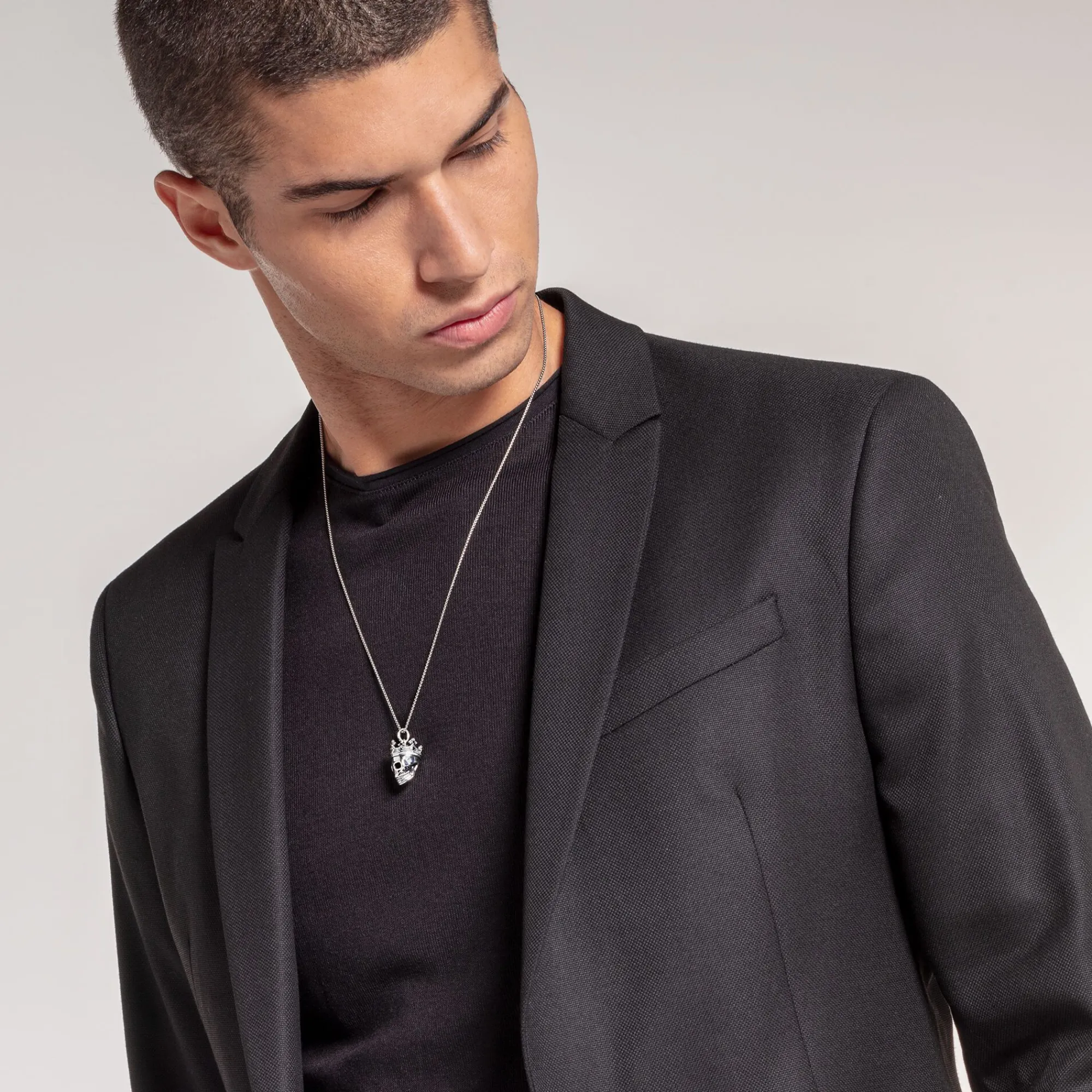 Women THOMAS SABO Pendants|Pendants-Pendant skull crown