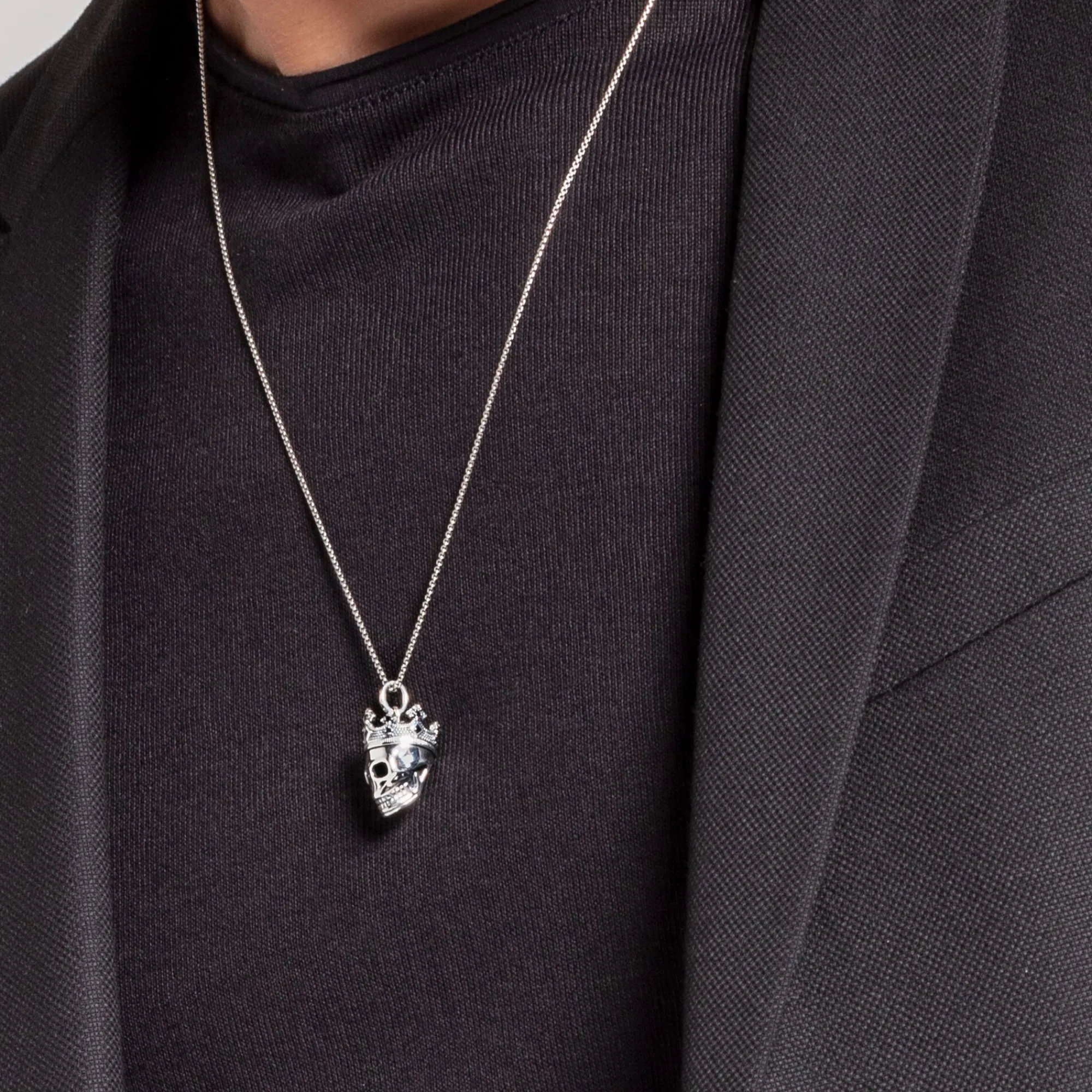 Women THOMAS SABO Pendants|Pendants-Pendant skull crown