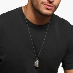 Women THOMAS SABO Pendants|Pendants-Pendant skull knight