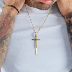 Women THOMAS SABO Pendants|Pendants-Pendant sword gold