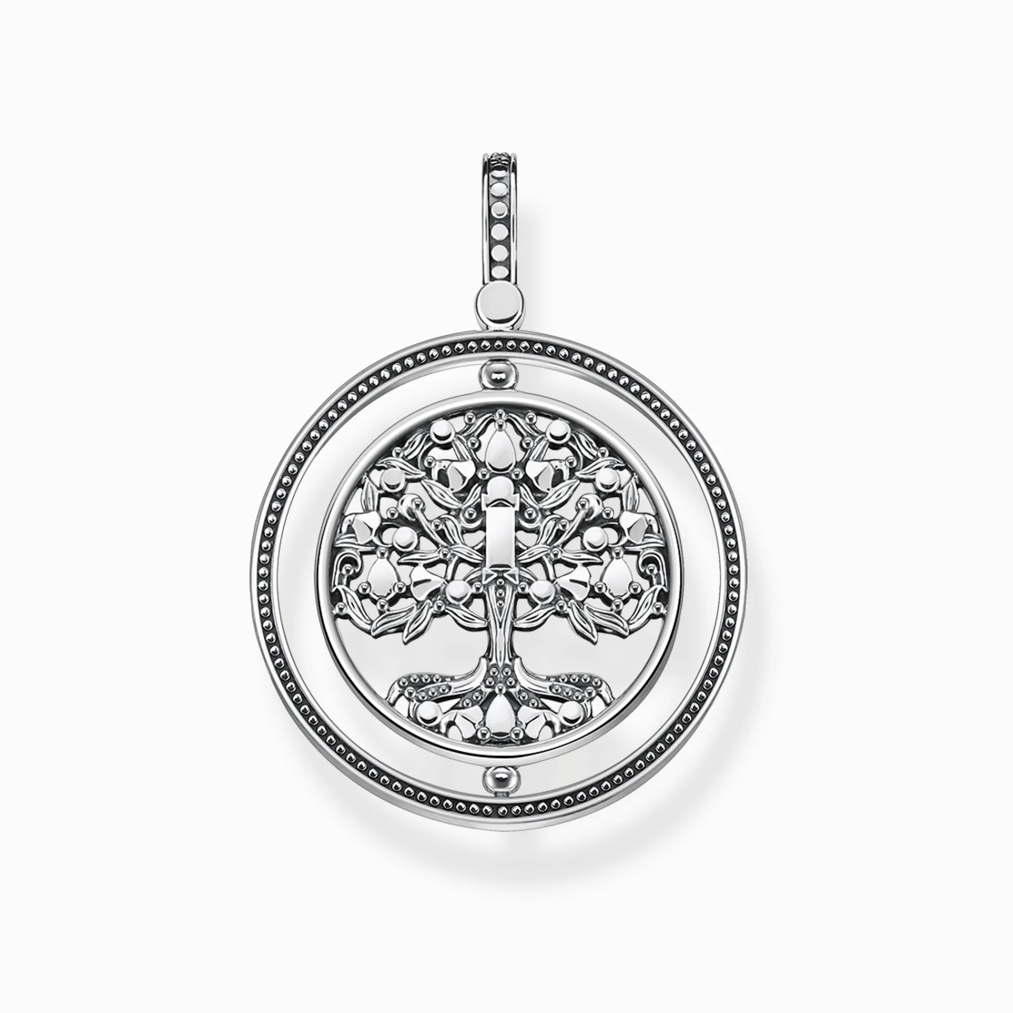 Women THOMAS SABO Pendants-Pendant Tree of Love silver colourful stones