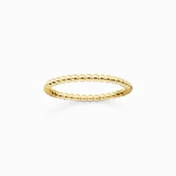 Women THOMAS SABO Rings|18-Carat Gold-Plating - 925 Silver-ring