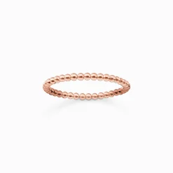 Women THOMAS SABO Rings|18-Carat Rose Gold Plating - 925 Silver-ring