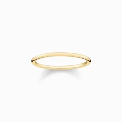 Women THOMAS SABO Rings|18-Carat Gold-Plating - 925 Silver-ring
