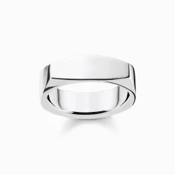 Women THOMAS SABO Rings|Rings-Ring angular silver