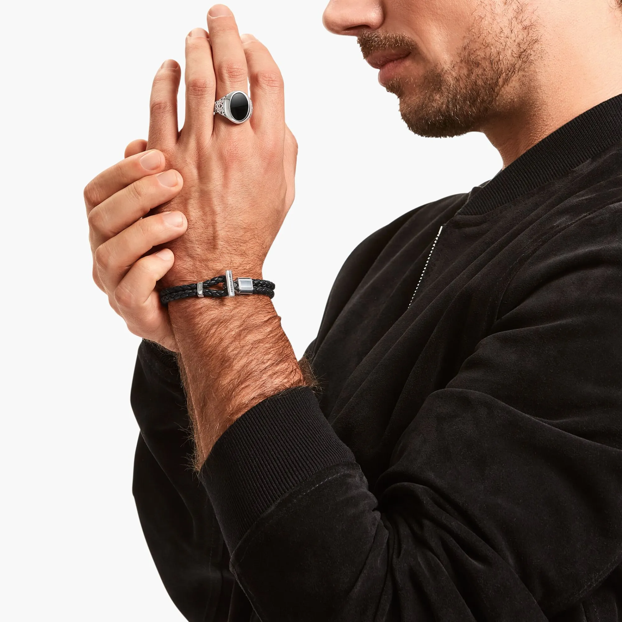 Women THOMAS SABO Rings|Rings-Ring black