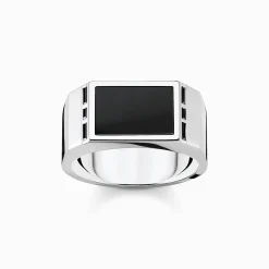 Women THOMAS SABO Rings|Rings-Ring black