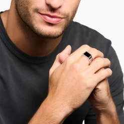 Women THOMAS SABO Rings|Rings-Ring black