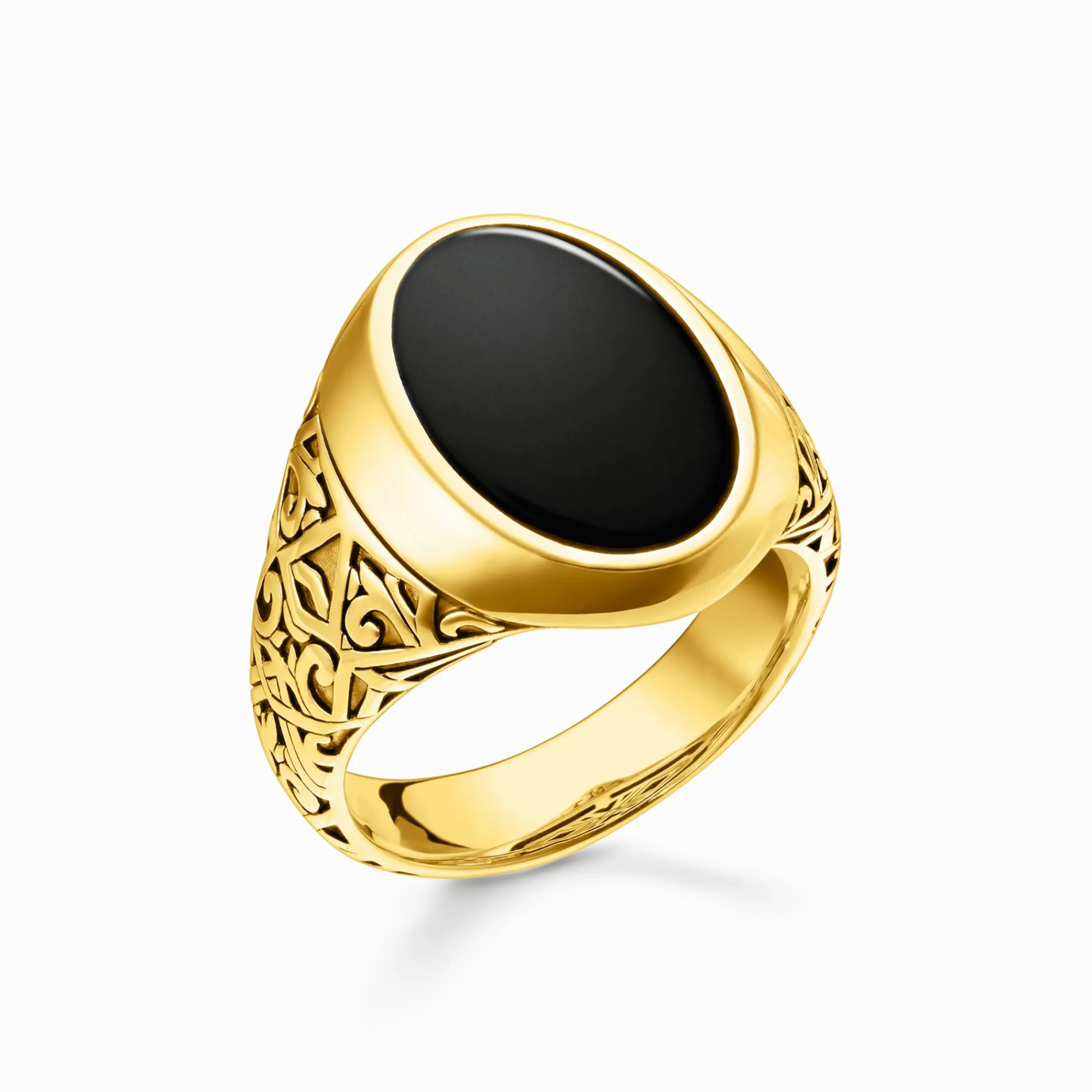 Women THOMAS SABO Rings|Rings-Ring black-gold