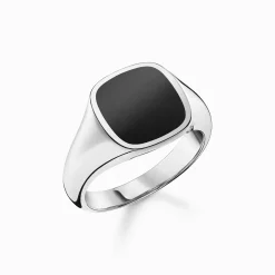 Women THOMAS SABO Rings|925 Silver-Ring classic black