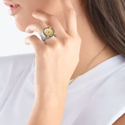 Women THOMAS SABO Rings|Rings-Ring elements of nature gold