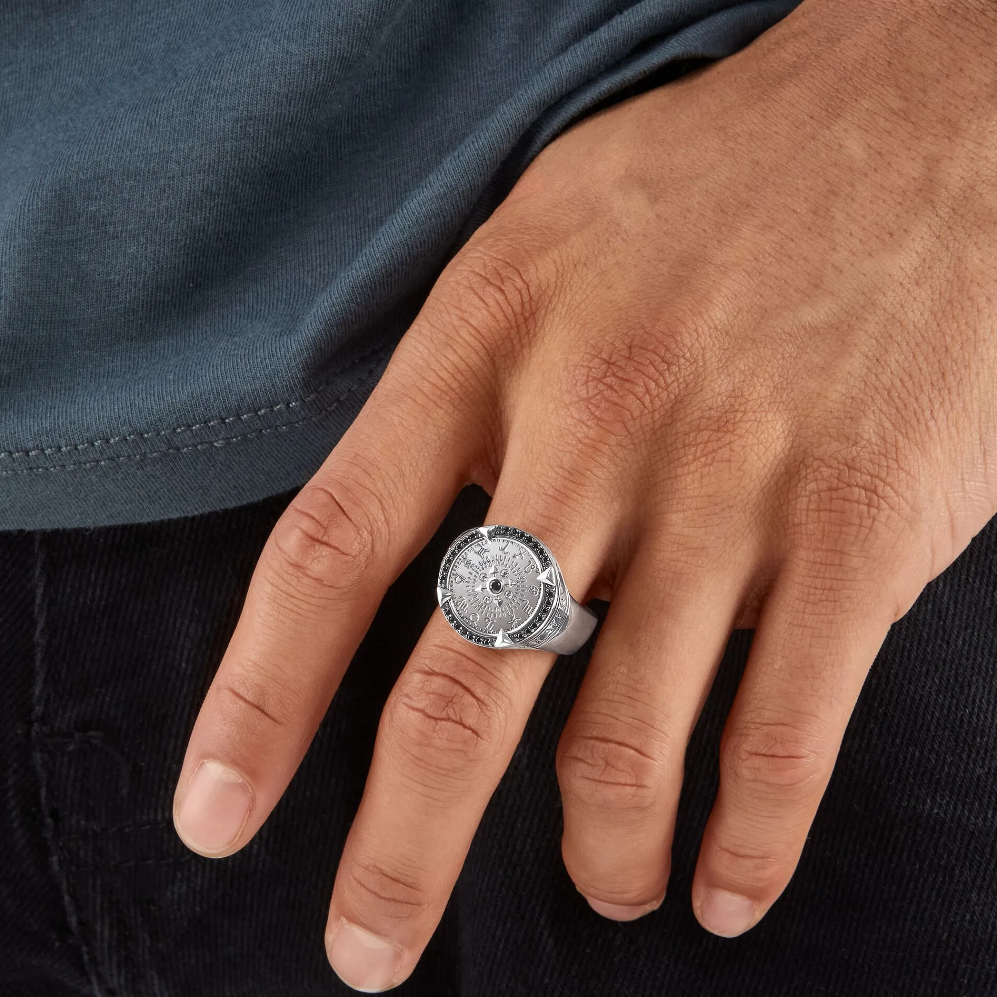 Women THOMAS SABO Rings|Rings-Ring elements of nature silver
