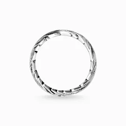 Women THOMAS SABO Rings|Rings-Ring feather pavé