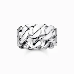 Women THOMAS SABO Rings|Rings-Ring links silver