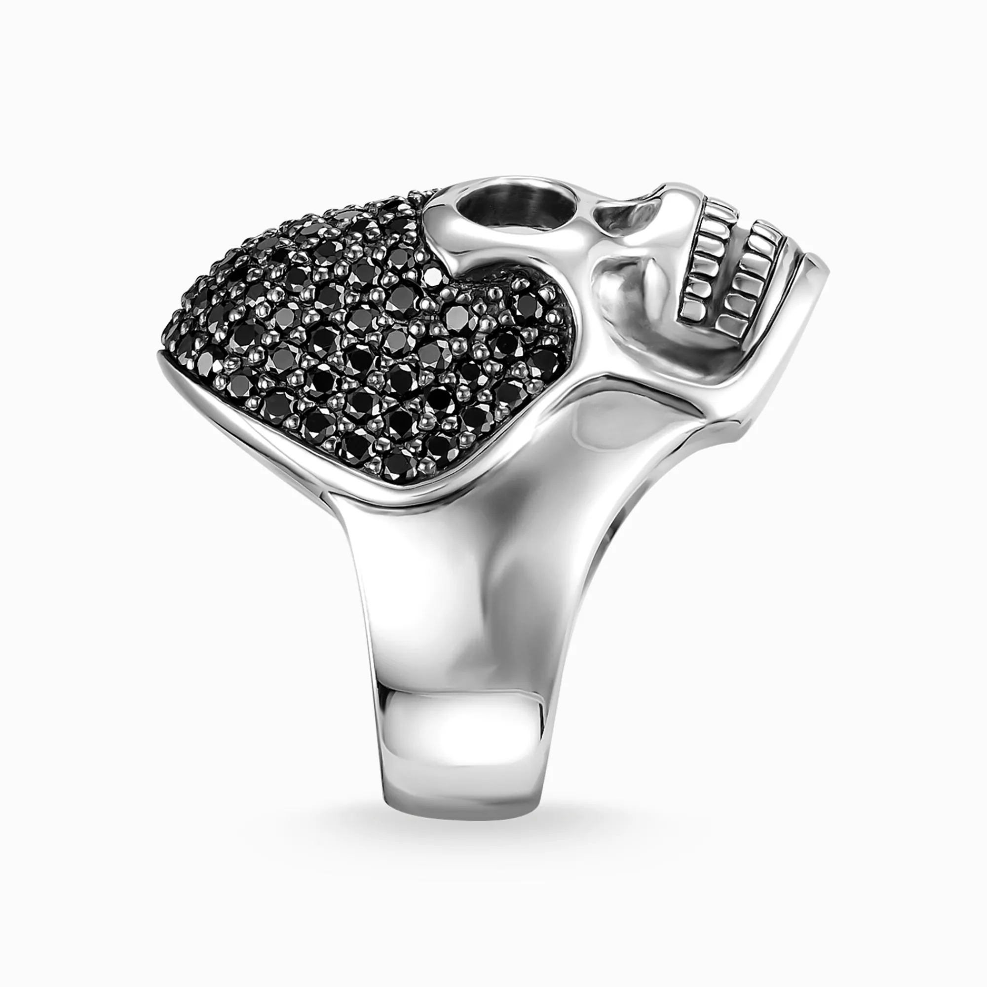 Women THOMAS SABO Rings|Rings-Ring skull pavé