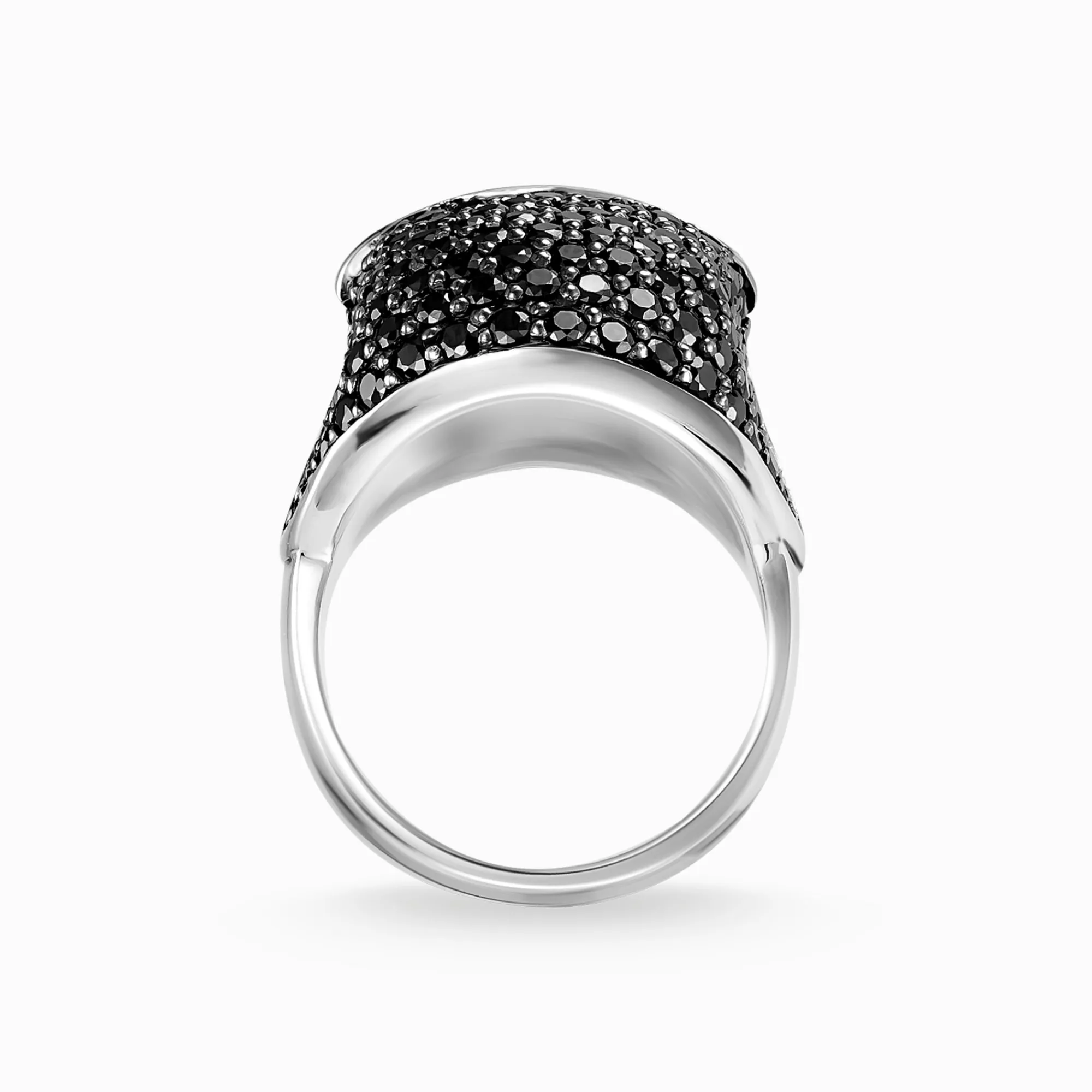 Women THOMAS SABO Rings|Rings-Ring skull pavé