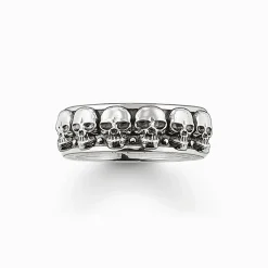 Women THOMAS SABO Rings|Rings-Ring skulls