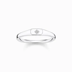 Women THOMAS SABO Rings-Ring star silver