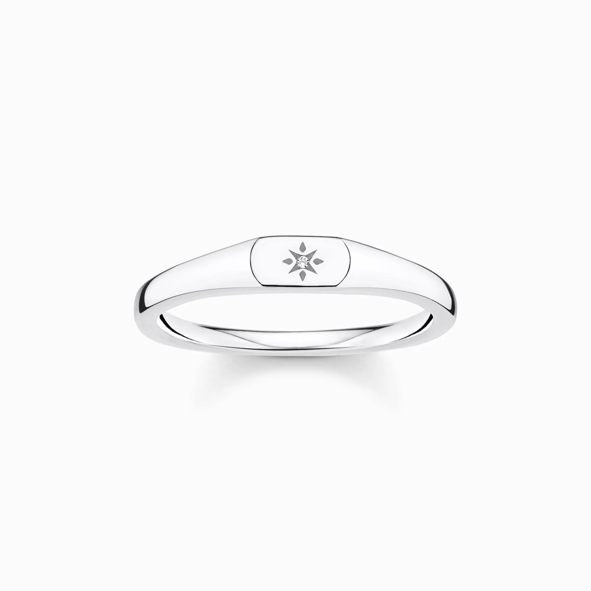 Women THOMAS SABO Rings-Ring star silver