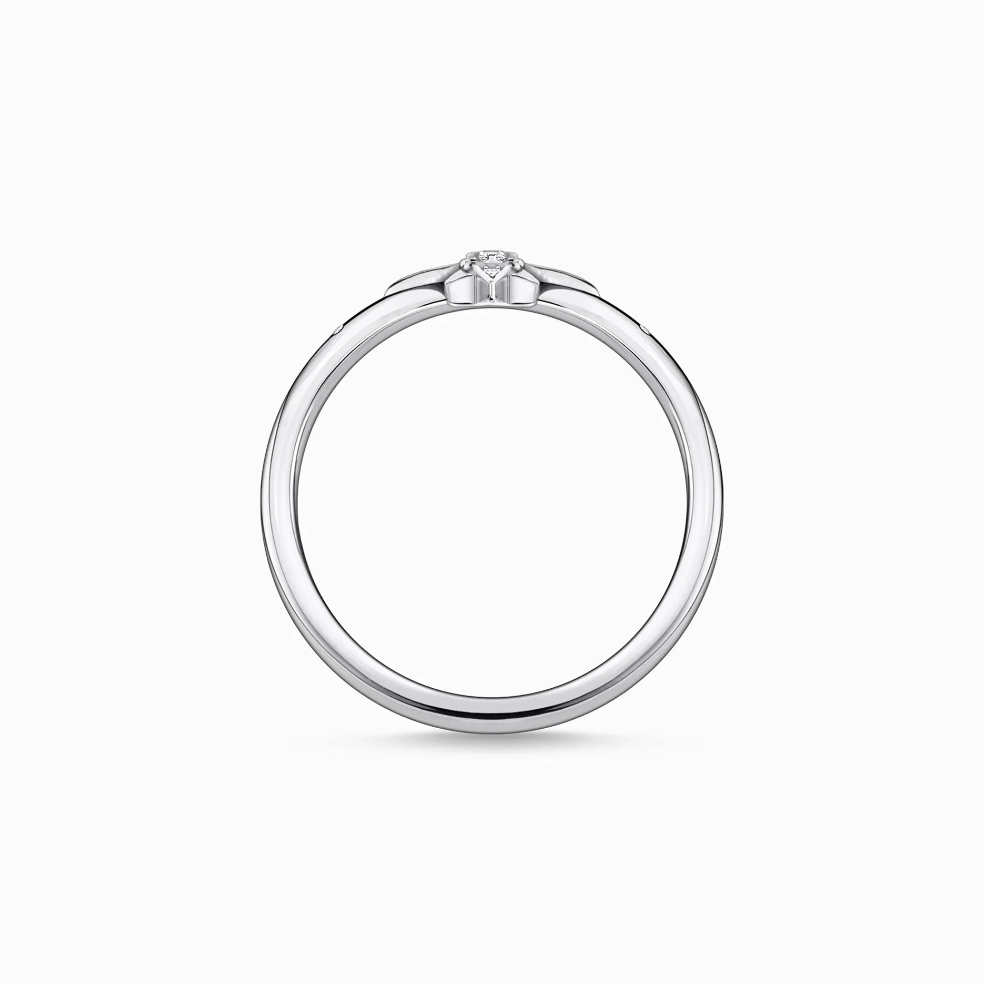 Women THOMAS SABO Rings-Ring star stones silver