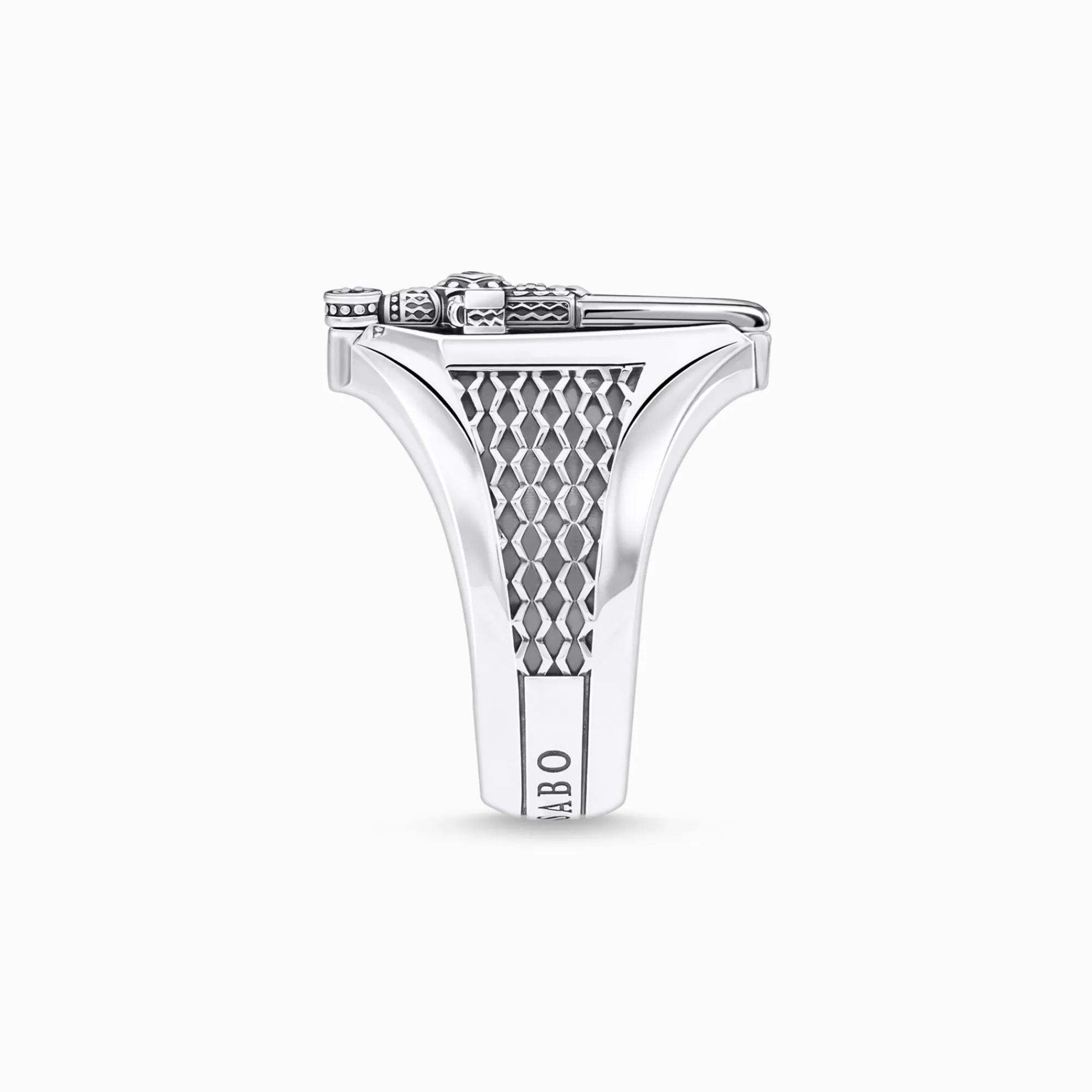 Women THOMAS SABO Rings|18-Carat Gold-Plating - 925 Silver-Ring sword gold